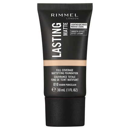 Rimmel Lasting Matte Finish Foundation 010 Warm Porcelain
