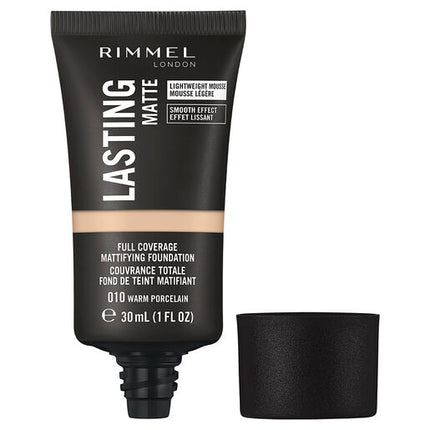 Rimmel Lasting Matte Finish Foundation 010 Warm Porcelain