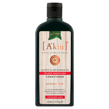 A'kin Colour Protection Quinoa & Abyssinian Oil Conditioner 225mL