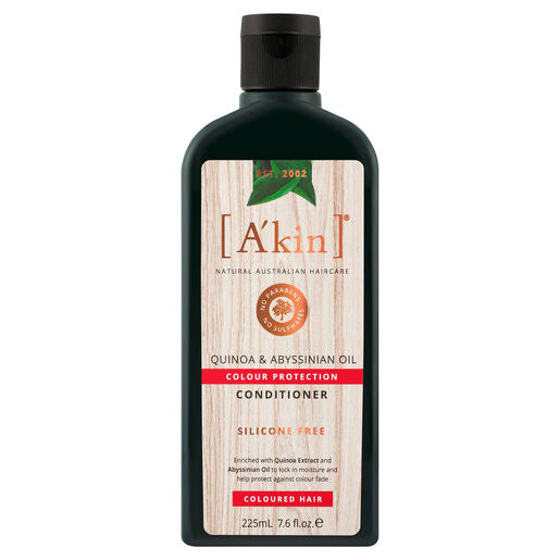 A'kin Colour Protection Quinoa & Abyssinian Oil Conditioner 225mL