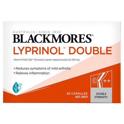 Blackmores Lyprinol Double Strength 30 Capsules