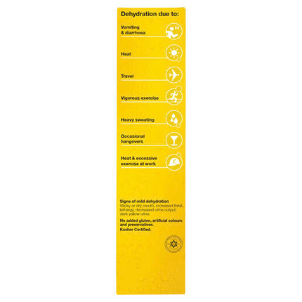 Hydralyte Tropical Flavoured Effervescent Electrolyte Tablets 20 Pack
