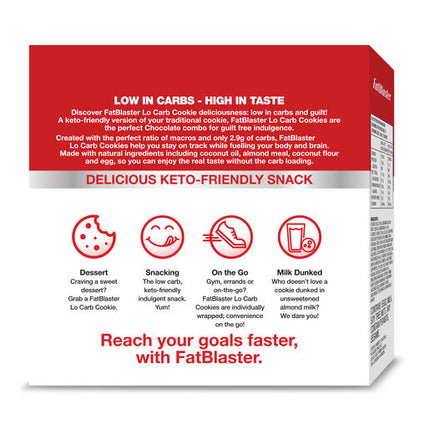 Naturopathica FatBlaster Lo Carb Cookie Chocolate Flavour 6 x 30g Pack