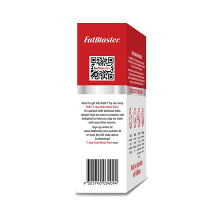 Naturopathica FatBlaster Lo Carb Cookie Caramel Flavour 6 x 30g Pack