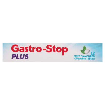 GastroStop Plus 12 Tablets