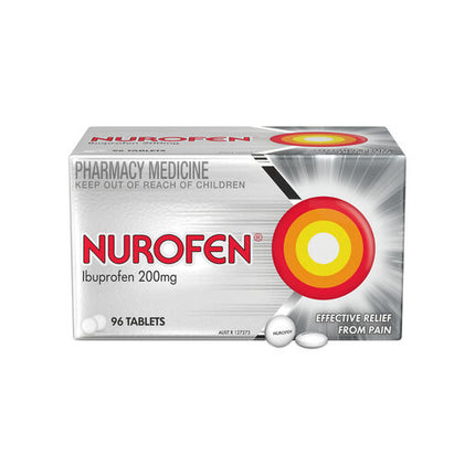 Nurofen 200mg Ibuprofen 96 Tablets