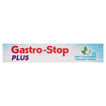 GastroStop Plus 12 Tablets