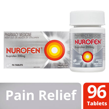 Nurofen 200mg Ibuprofen 96 Tablets