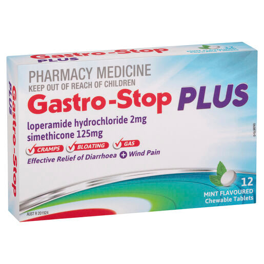 GastroStop Plus 12 Tablets