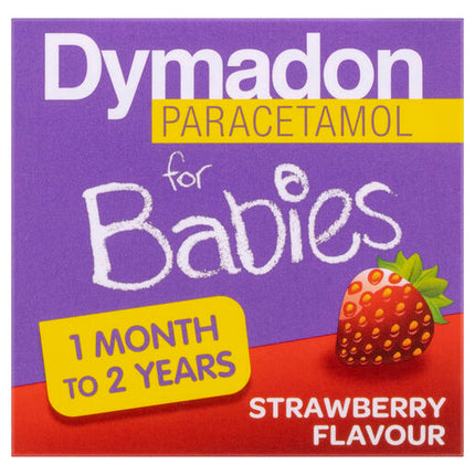 Dymadon for Babies Strawberry 1 Month - 2 Years 60mL