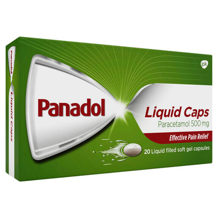 Panadol Liquid Capsules 20 Pack