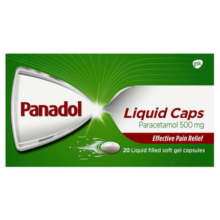 Panadol Liquid Capsules 20 Pack
