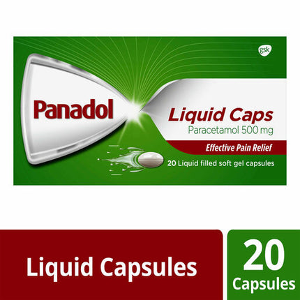 Panadol Liquid Capsules 20 Pack