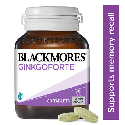 Blackmores Gingko Forte 80 Tablets