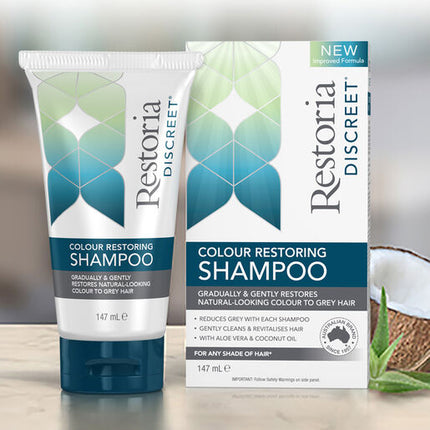 Restoria Discreet Colour Restoring Shampoo 147mL
