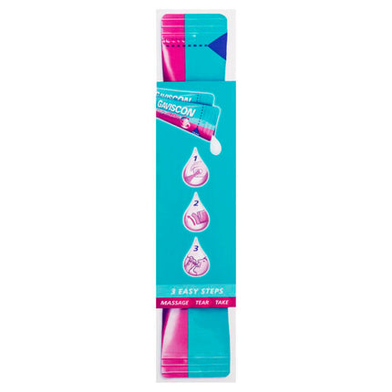 Gaviscon Dual Action Heartburn & Indigestion Relief Liquid Sachets 12 Pack