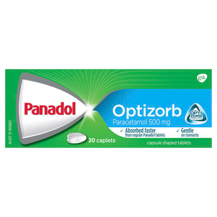 Panadol Optizorb 500mg 20 Caplets