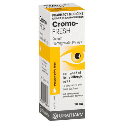 Cromo-Fresh Eye Drops 10mL