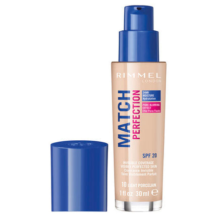 Rimmel Match Perfection Foundation 10 Light Porcelain