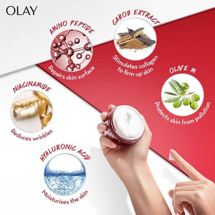 Olay Regenerist Micro-Sculpting Night Face Cream Moisturiser 50g