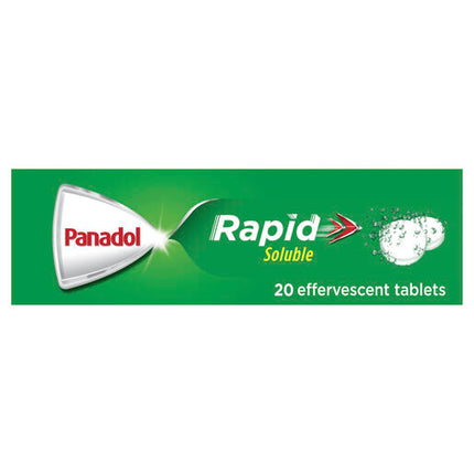 Panadol Rapid Soluble 500mg 20 Effervescent Tablets
