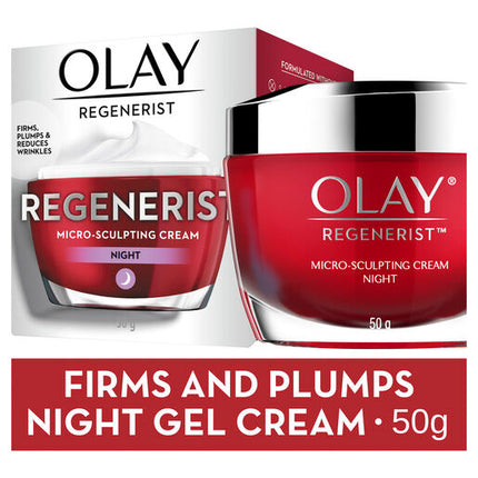 Olay Regenerist Micro-Sculpting Night Face Cream Moisturiser 50g