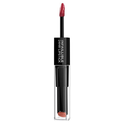 L'Oreal Infallible 2 Step Lip 507 Relentless Rouge