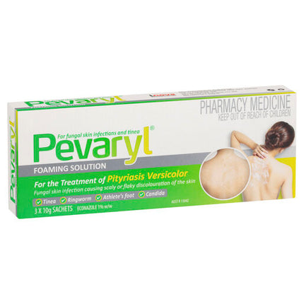 Pevaryl Anti-Fungal Foaming Solution 10g