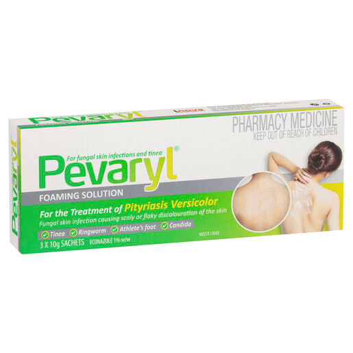 Pevaryl Anti-Fungal Foaming Solution 10g