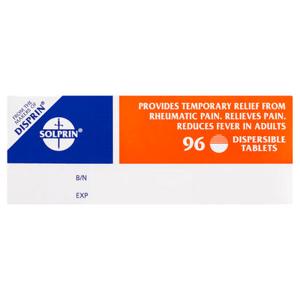 Solprin 96 Dispersible Tablets