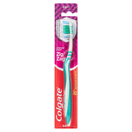 Colgate ZigZag Deep Interdental Clean Toothbrush Soft Adult