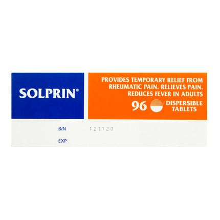 Solprin 96 Dispersible Tablets