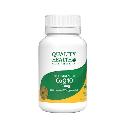 Quality Health CoQ10 150mg 100 Capsules