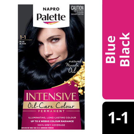 Napro Palette Permanent Hair Colour 1-1 Blue Black