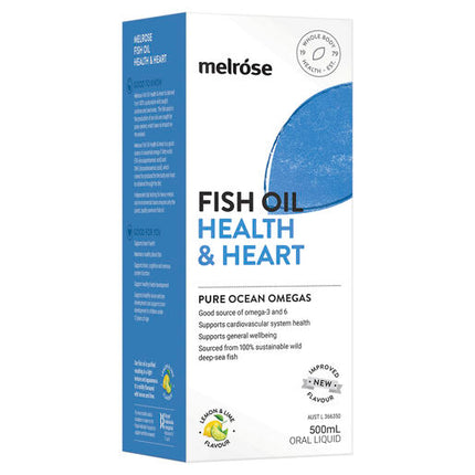 Melrose Fish Oil (Health & Heart) 500mL