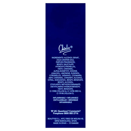 Charlie Blue Eau De Toilette 100mL