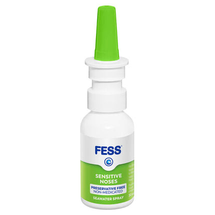 Fess Sensitive Noses Seawater Nasal Saline Spray 30mL