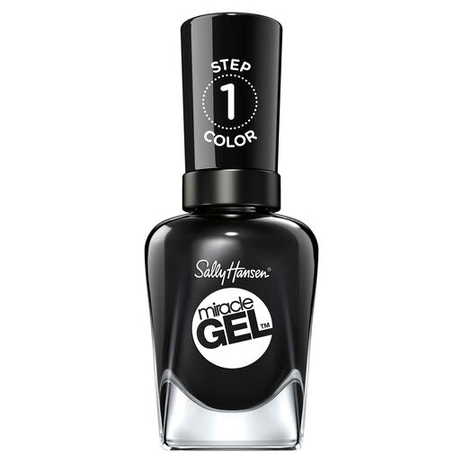Sally Hansen Miracle Gel Nail Polish 849 Onyx-Pected