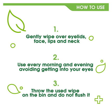 Simple Cleansing Facial Wipes 25 Pack