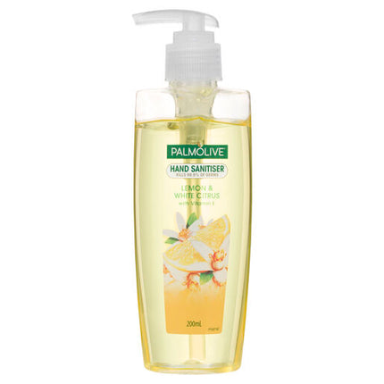 Palmolive Lemon & White Citrus Sanitiser Pump 200m