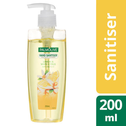 Palmolive Lemon & White Citrus Sanitiser Pump 200m