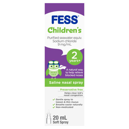 Fess Children's Nasal Spray 2 Years +20mL