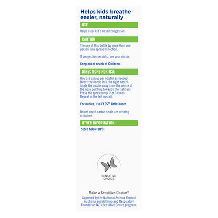 Fess Children's Nasal Spray 2 Years +20mL