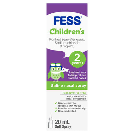 Fess Children's Nasal Spray 2 Years +20mL