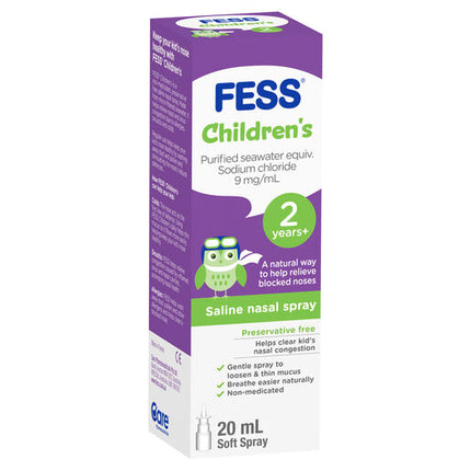 Fess Children's Nasal Spray 2 Years +20mL