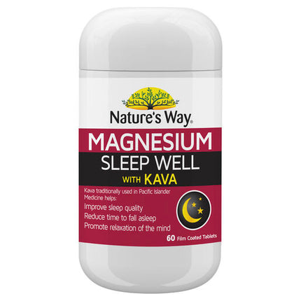 Nature's Way Magnesium Sleep Well 60 Tablets
