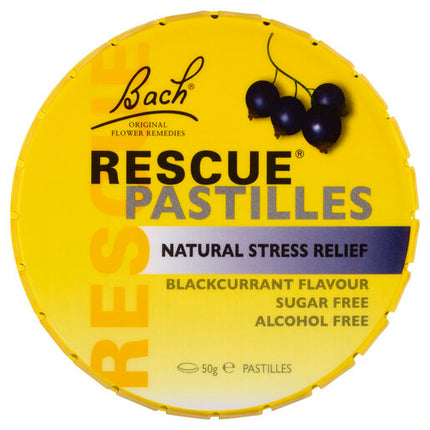 Bach Rescue Remedy Pastilles Blackcurrant 50g