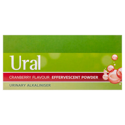 Ural Effervescent Powder Cranberry 28 Sachets