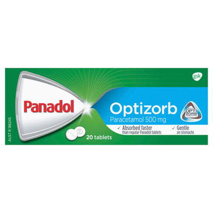 Panadol Optizorb 500mg 20 Tablets