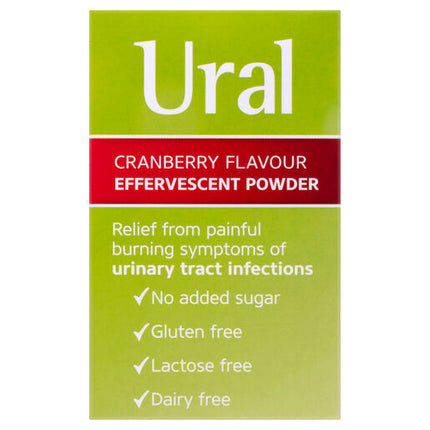 Ural Effervescent Powder Cranberry 28 Sachets